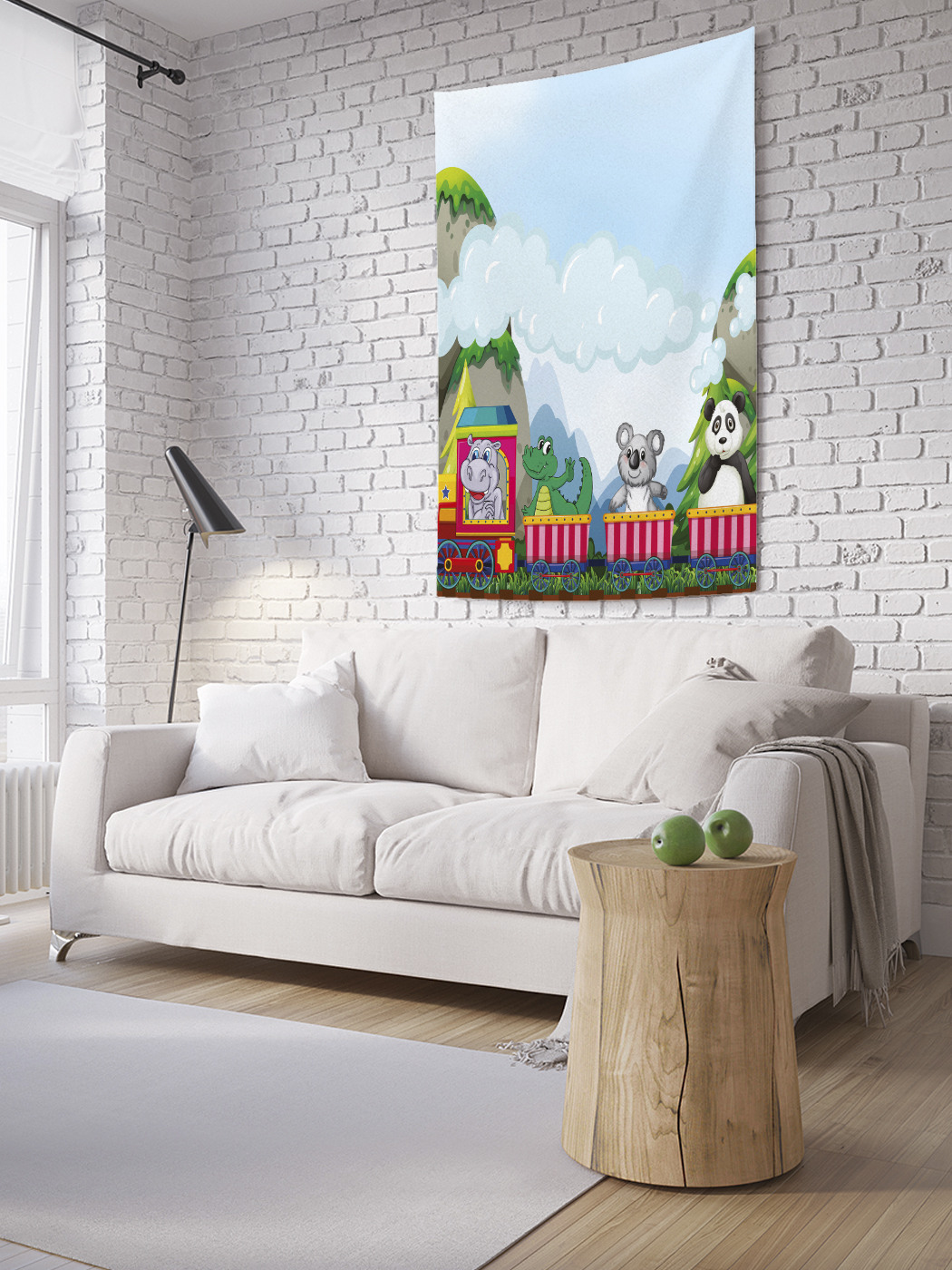 

Вертикальное фотопанно на стену JoyArty В далекие края 150x200 см, В далекие края