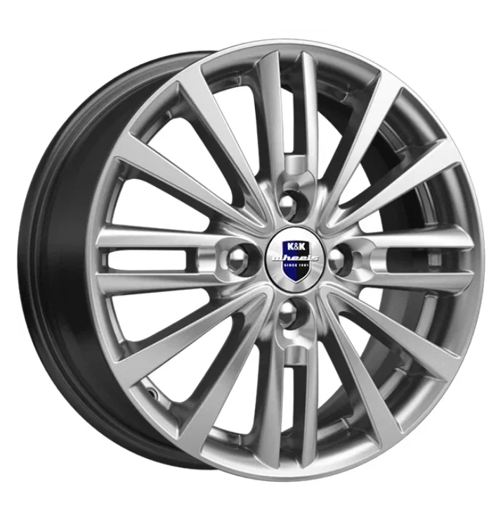 

Диск литой R15 6J 4x100/54.1 ET46 КИК Модена сильвер r74549SK, Модена