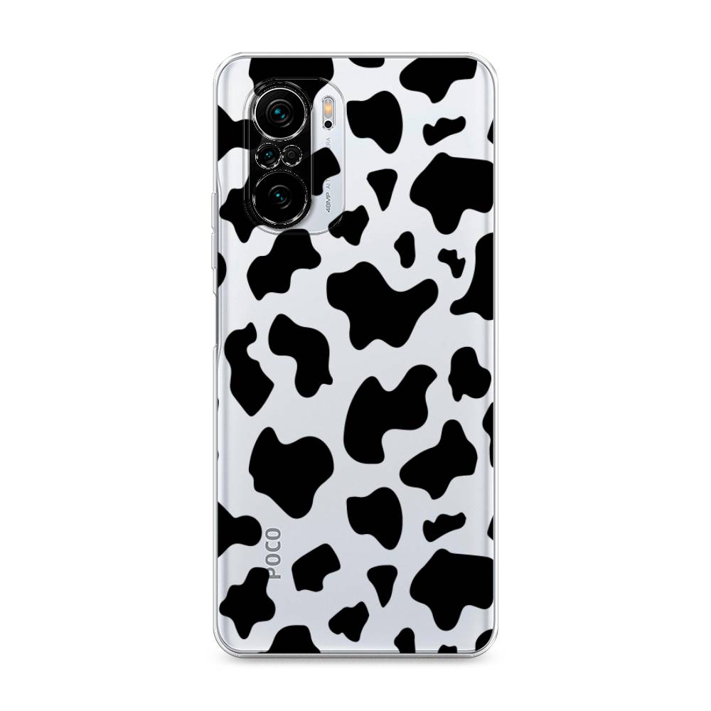 

Чехол Awog на Poco F3/Redmi K40/Mi 11i "Пятна коровы черные", Разноцветный, 310150-2
