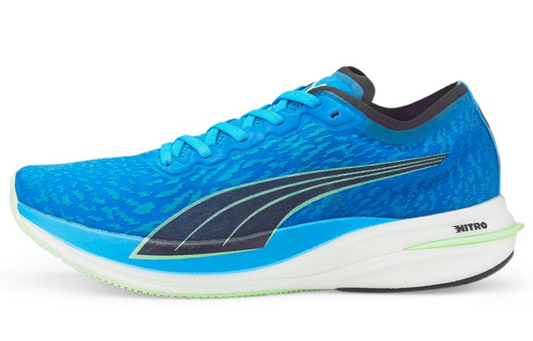 

Кроссовки унисекс Puma Deviate NITRO Wildwash синие 39 EU, Синий, Deviate NITRO Wildwash