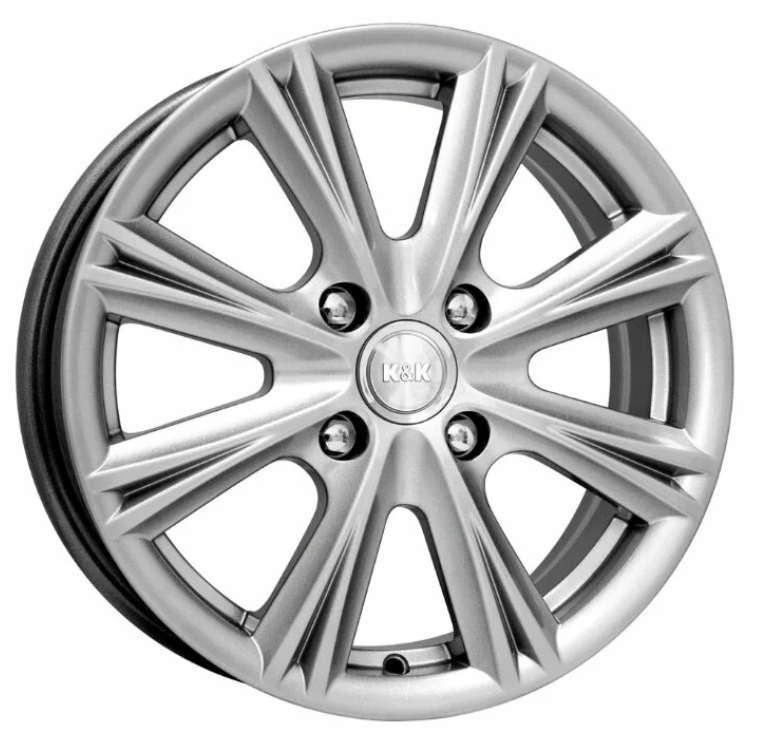

Диск литой R14 5.5J 4x98/58.5 ET35 КИК Аттика сильвер 63297