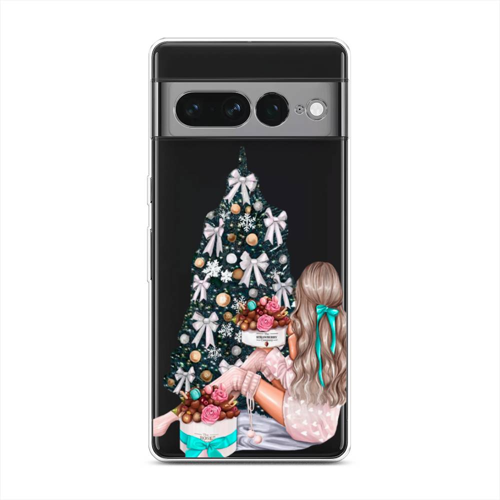 

Чехол для Google Pixel 7 Pro "New Year", Зеленый;бежевый;голубой, 271350-5