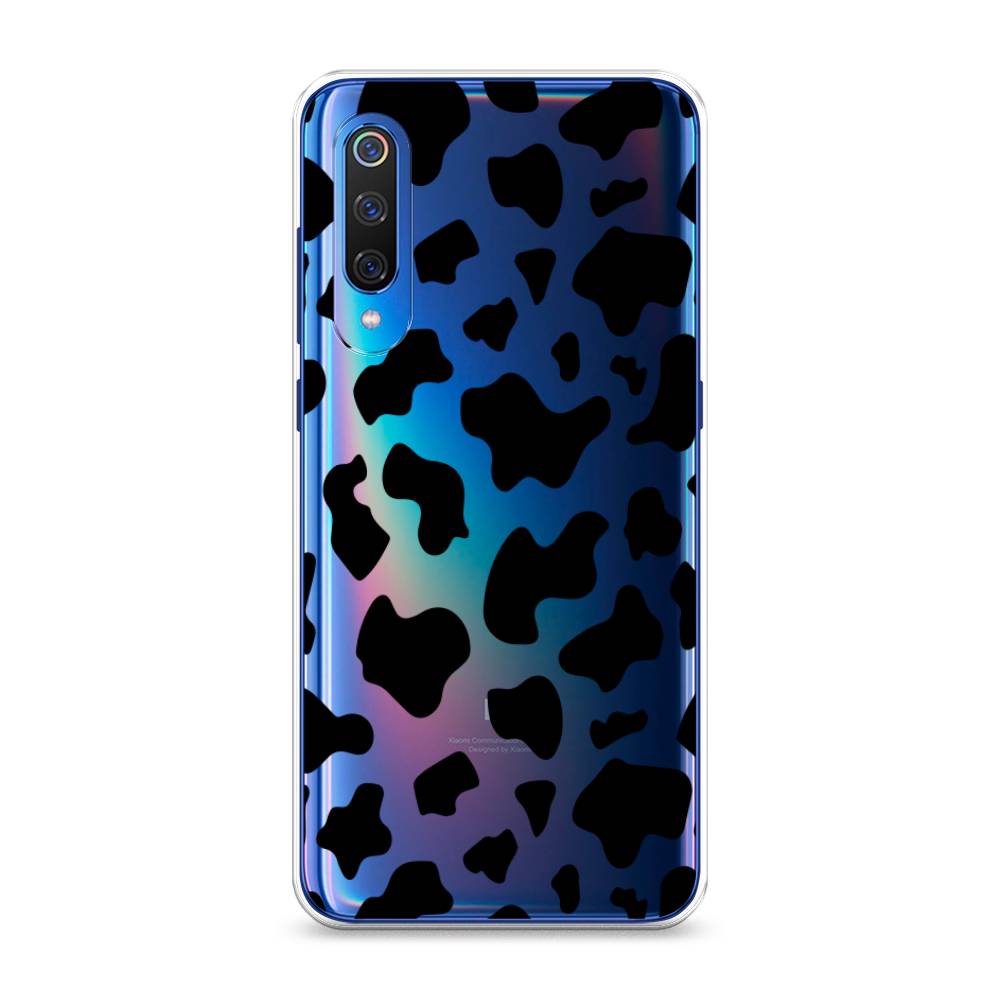 

Чехол Awog на Xiaomi Mi 9 "Пятна коровы черные", Разноцветный, 34850-2