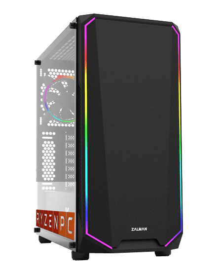

Настольный компьютер RyzenPC black (3301440)