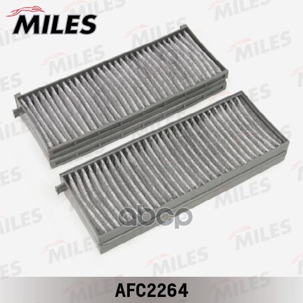 

Фильтр Салона Miles Afc2264 Hyundai Santa Fe 03- (Упак.2шт.) Угольный Miles арт. AFC2264