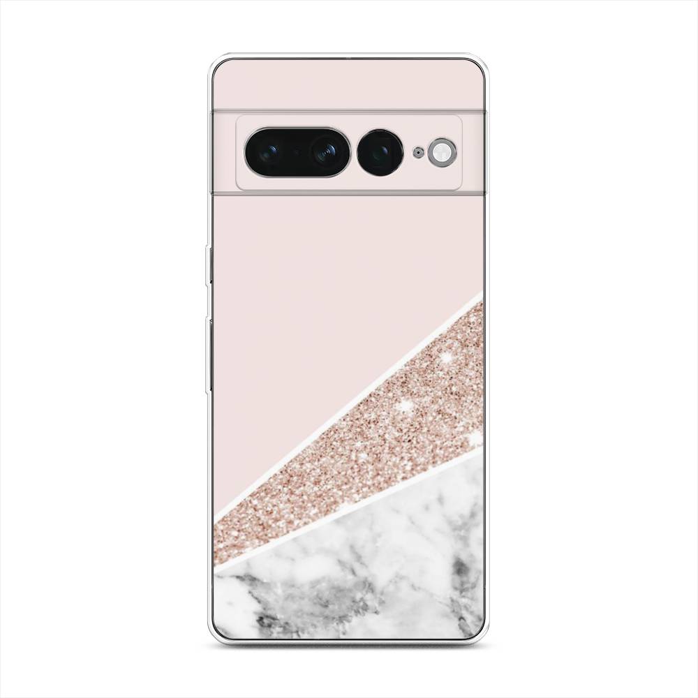 

Чехол для Google Pixel 7 Pro "Блестящий розовый мрамор", 271350-3