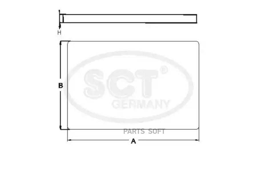 

Фильтр салонный hyundai solaris i kia rio iv toyota corolla e12 02- sct sa1279