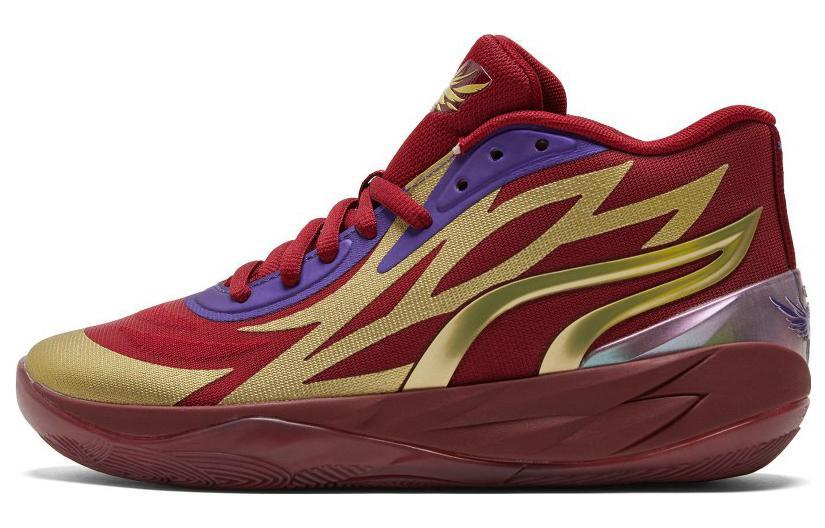 

Кроссовки унисекс Puma MB.02 Phoenix бордовые 42.5 EU, Бордовый, MB.02 Phoenix