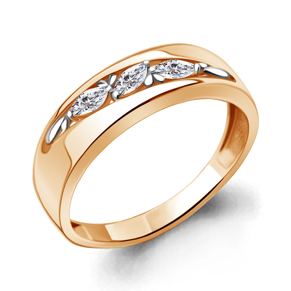 

Кольцо из серебра с фианитом Aquamarine Aquamarine 67313_925_з р. 16,5, 67313_925_з