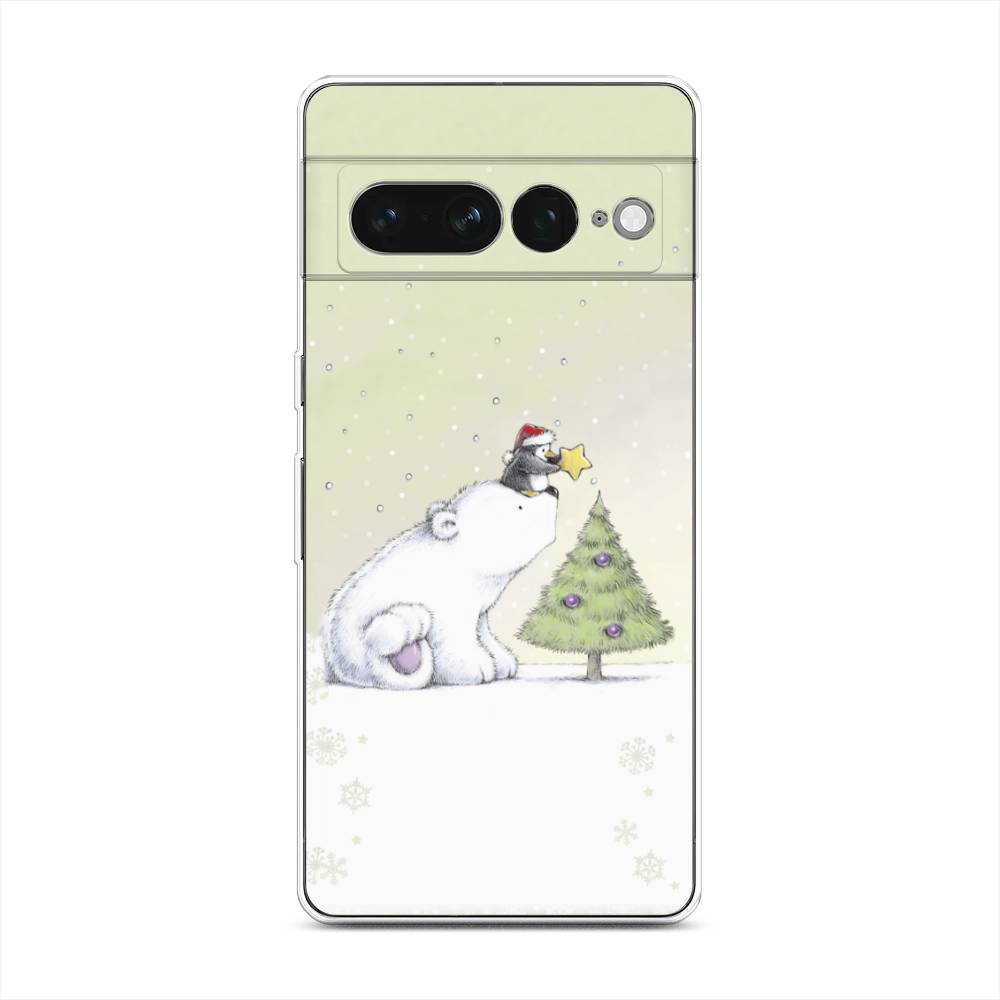 

Чехол для Google Pixel 7 Pro "Украшение елки", Белый;бежевый, 271350-5