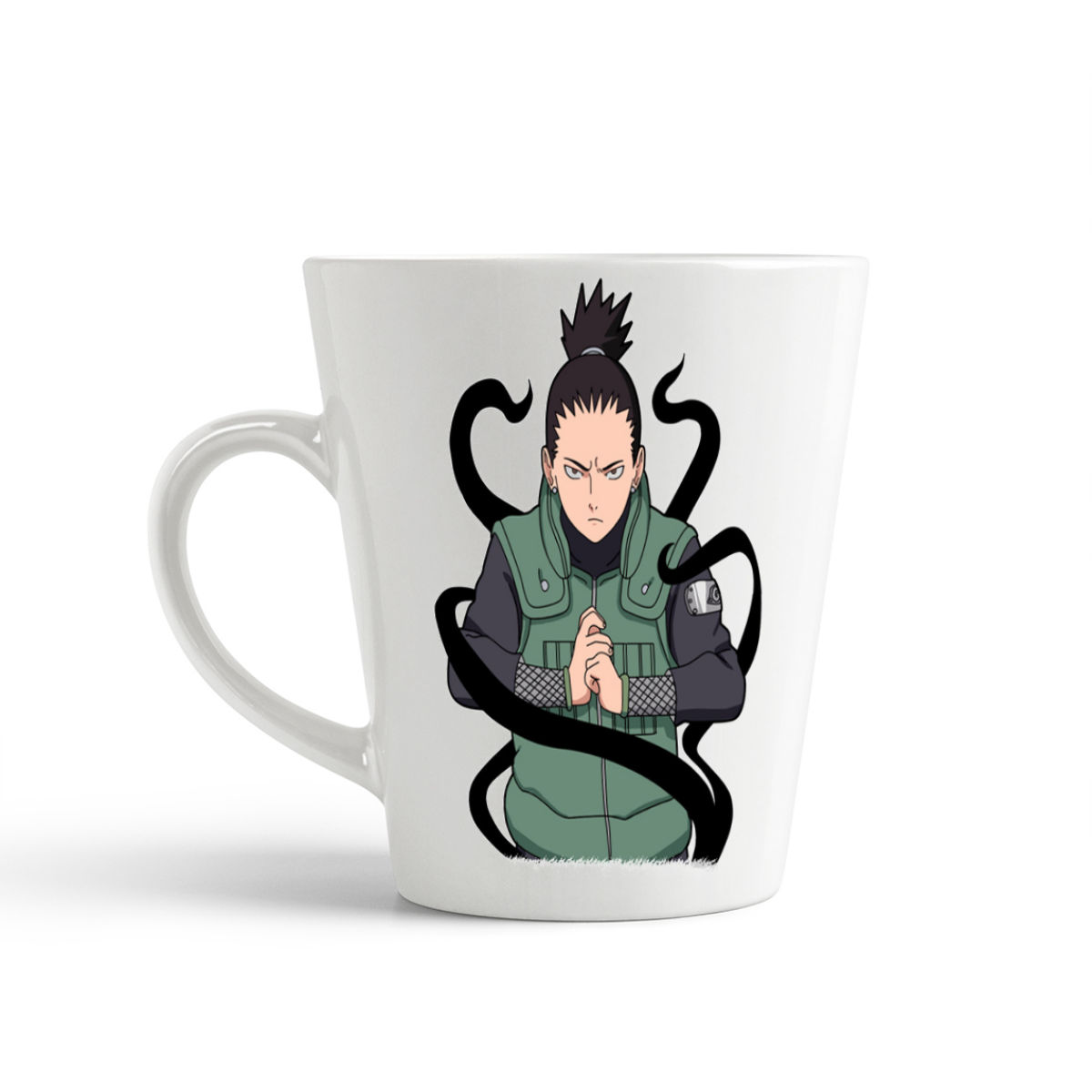 

Кружка-латте CoolPodarok Аниме Шикимару нара