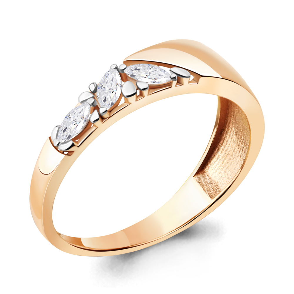 

Кольцо из серебра с фианитом Aquamarine Aquamarine 67310_925_з р. 17,5, 67310_925_з