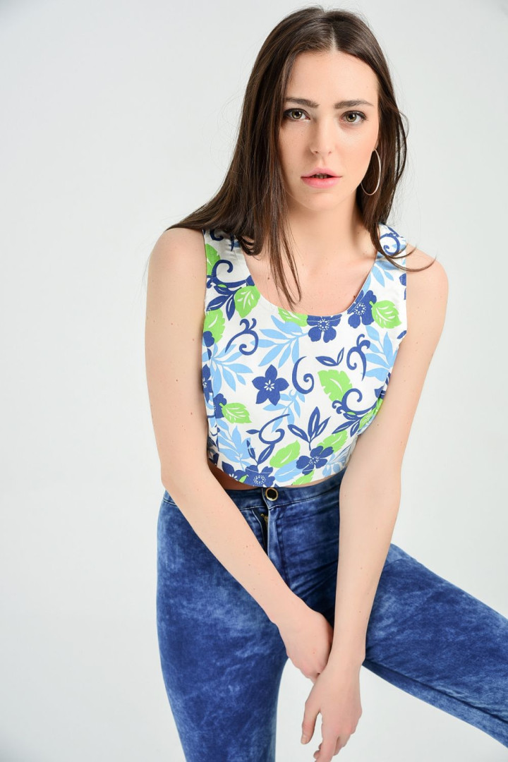 

Топ женский Sense 120108 бирюзовый 38 (товары доставляются из-за рубежа), 120108