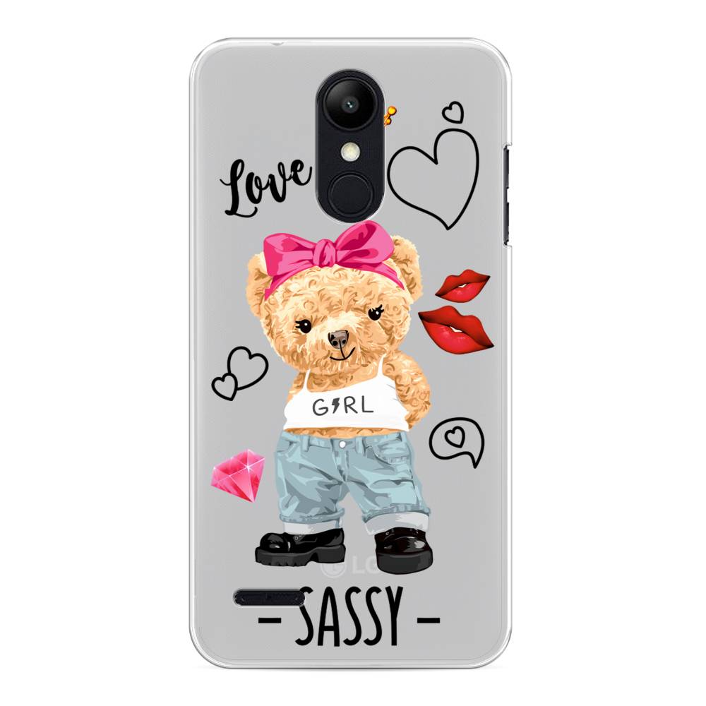 

Чехол на LG K8 "Sugar Mommy", Голубой;белый;розовый, 83750-6