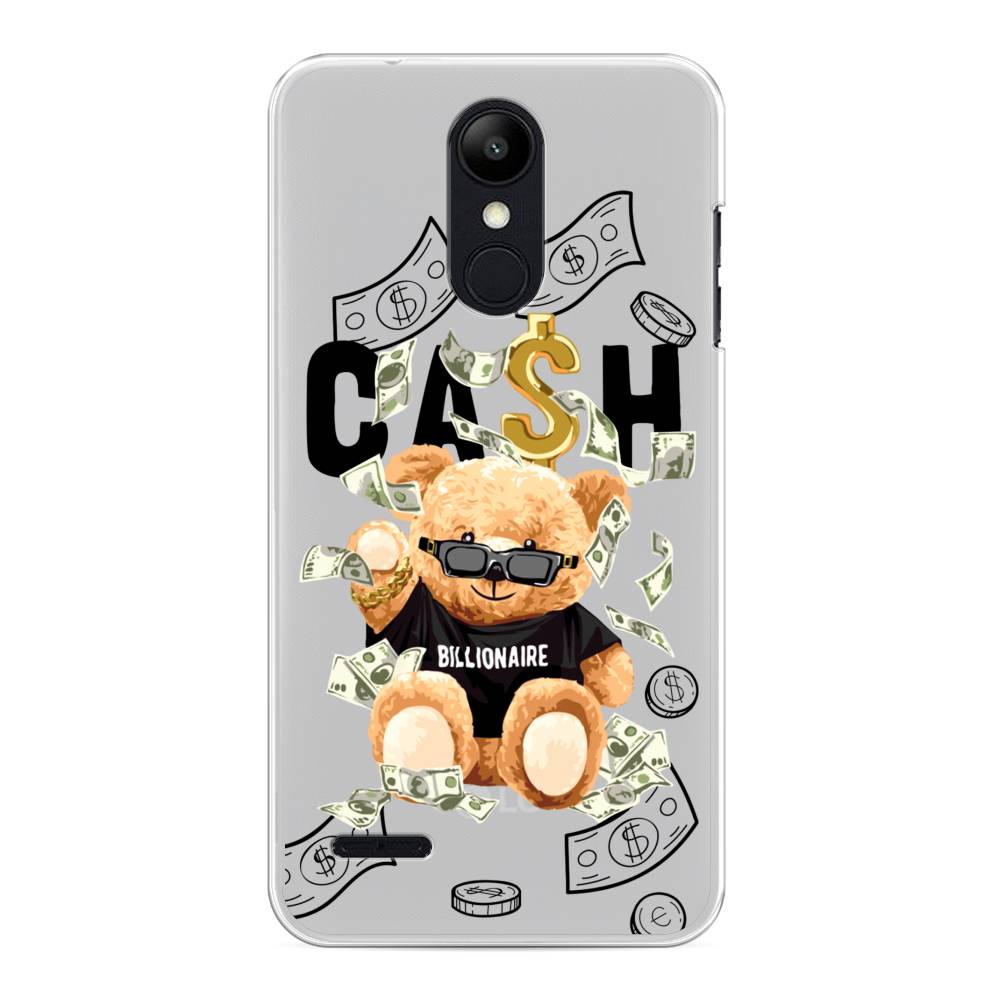 

Чехол на LG K8 "Big cash", Черный;серый;бежевый, 83750-6