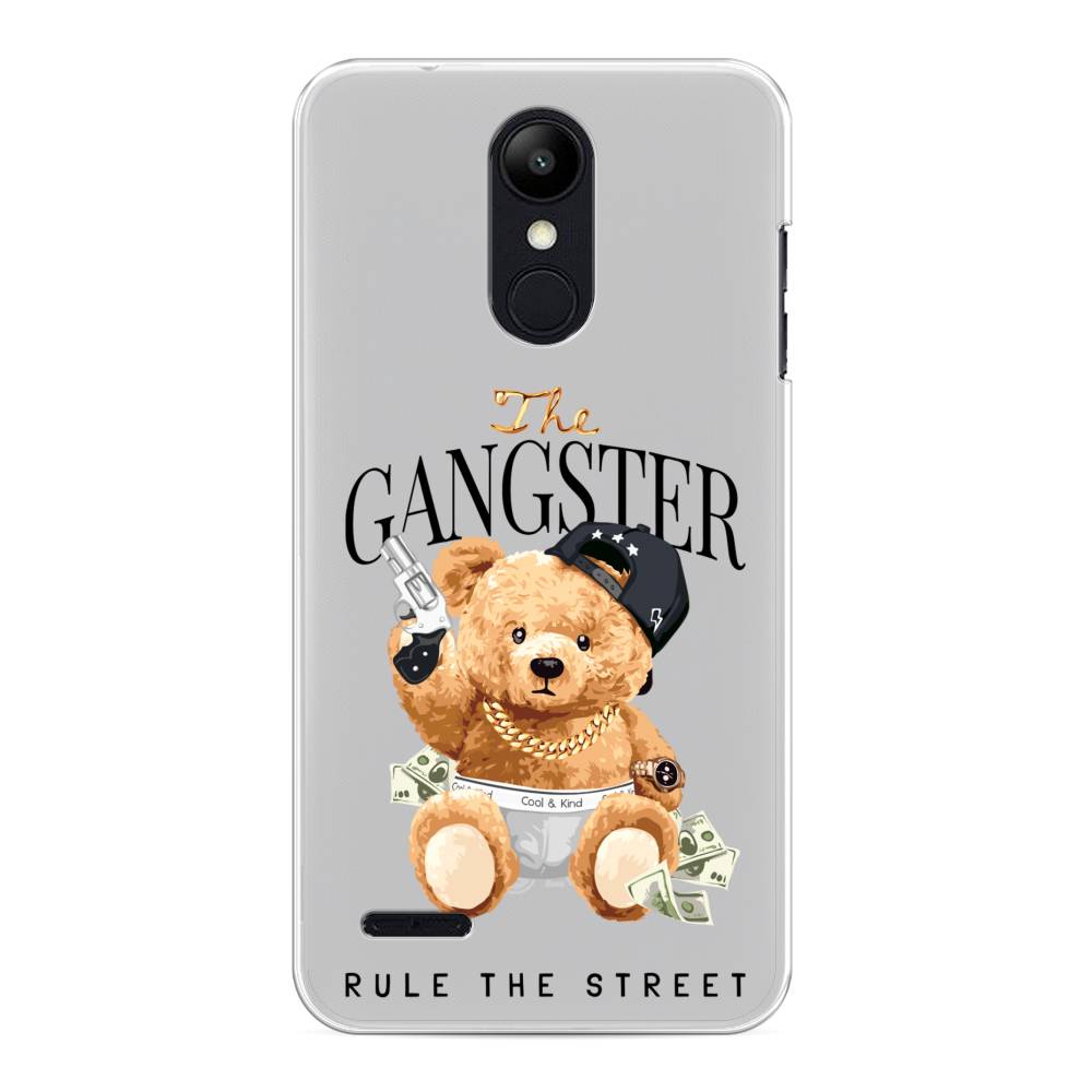 

Чехол на LG K8 "The Gangster", Бежевый;серый;черный, 83750-6