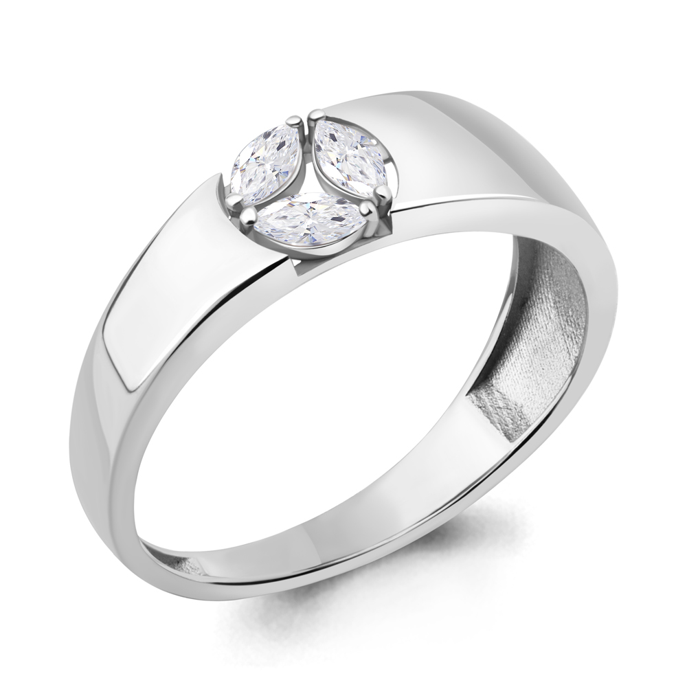 

Кольцо из серебра с фианитом Aquamarine Aquamarine 67309_925_р р, 67309_925_р