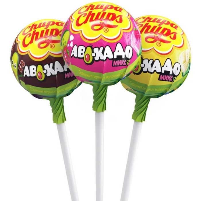 

Карамель Chupa Chups авокадо 12 г x 100 шт