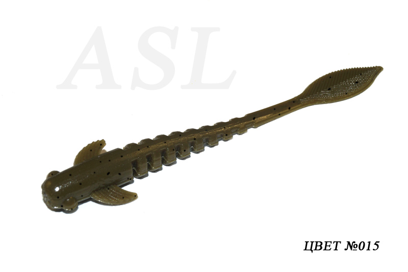 

Силиконовая приманка ASL Вьюн цв. 015 L-7,5см 7шт/уп, Вьюн