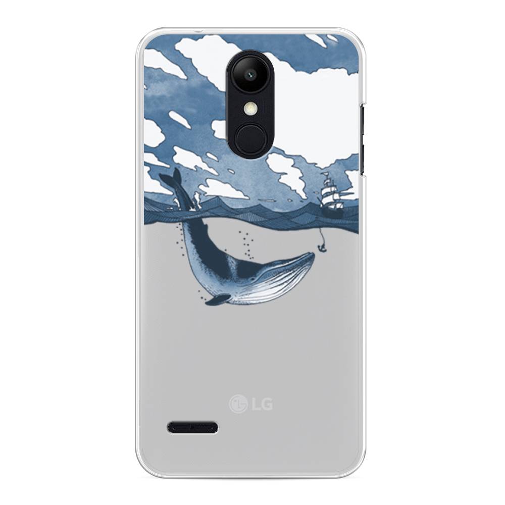 

Чехол на LG K8 "Большой кит", Синий, 83750-1