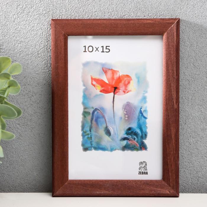 фото Фоторамка 10х15 см (1302) дерево zebra