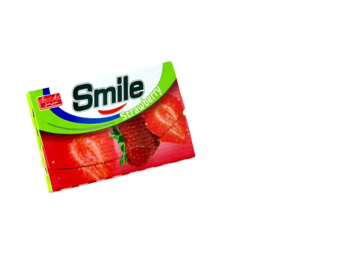 Жевательная резинка Shirin Asal Smile клубника, 6 шт по 10 г