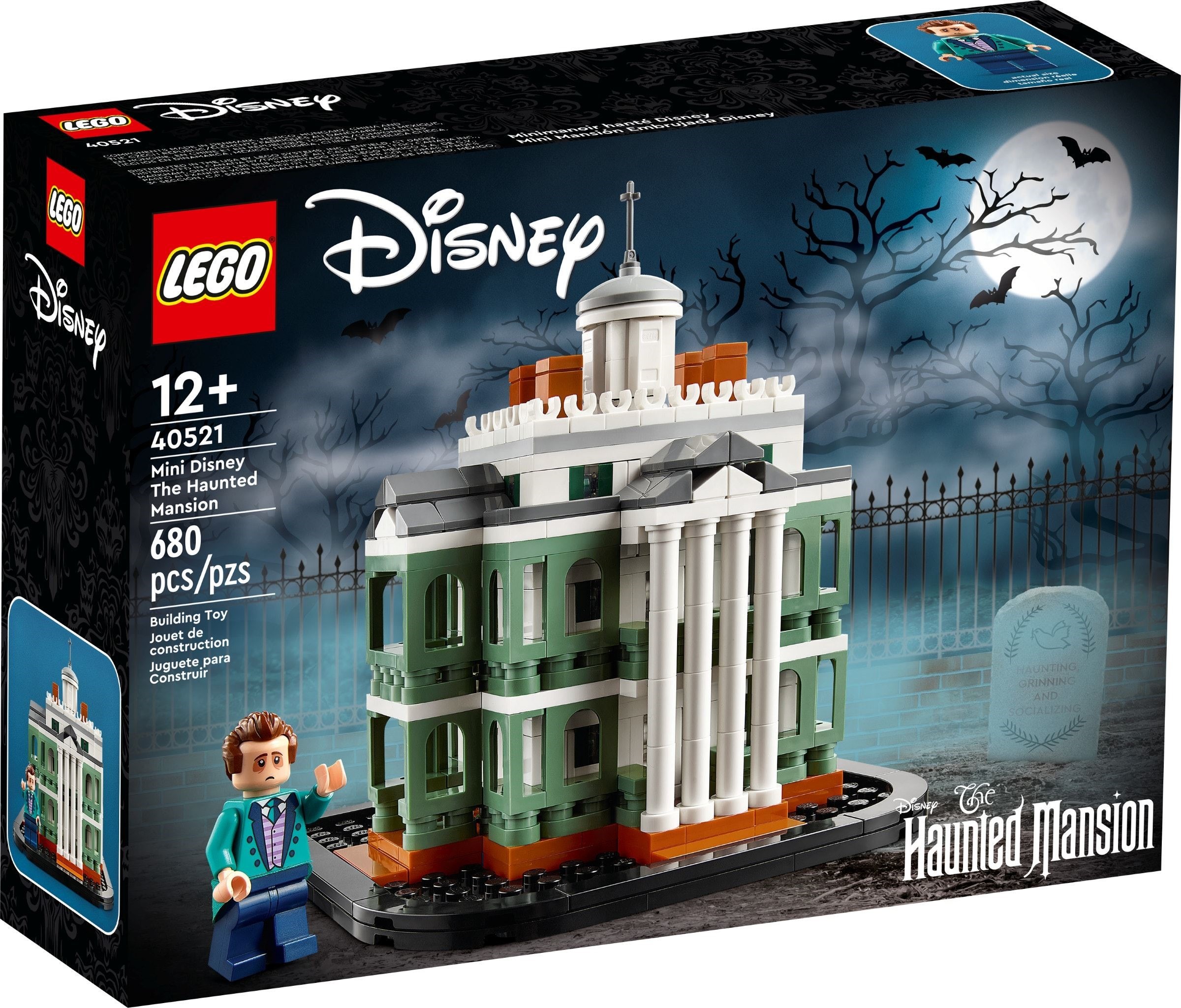 Конструктор LEGO Disney 40521 Особняк с привидениями, 680 деталей дом с привидениями уровень 2 a haunted house вулф в