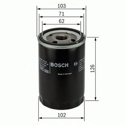 фото Фильтр масляный bosch 0986452042