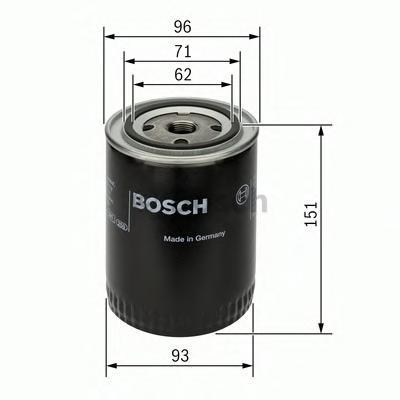 фото Фильтр масляный bosch 0451203012