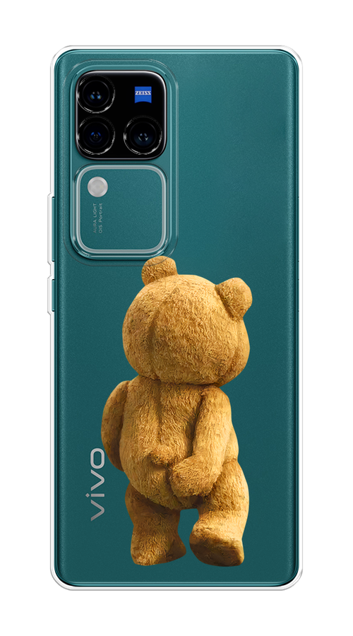 

Чехол на Vivo V30 Pro/S18 Pro "Медвежья спина", Коричневый;прозрачный, 269950-1