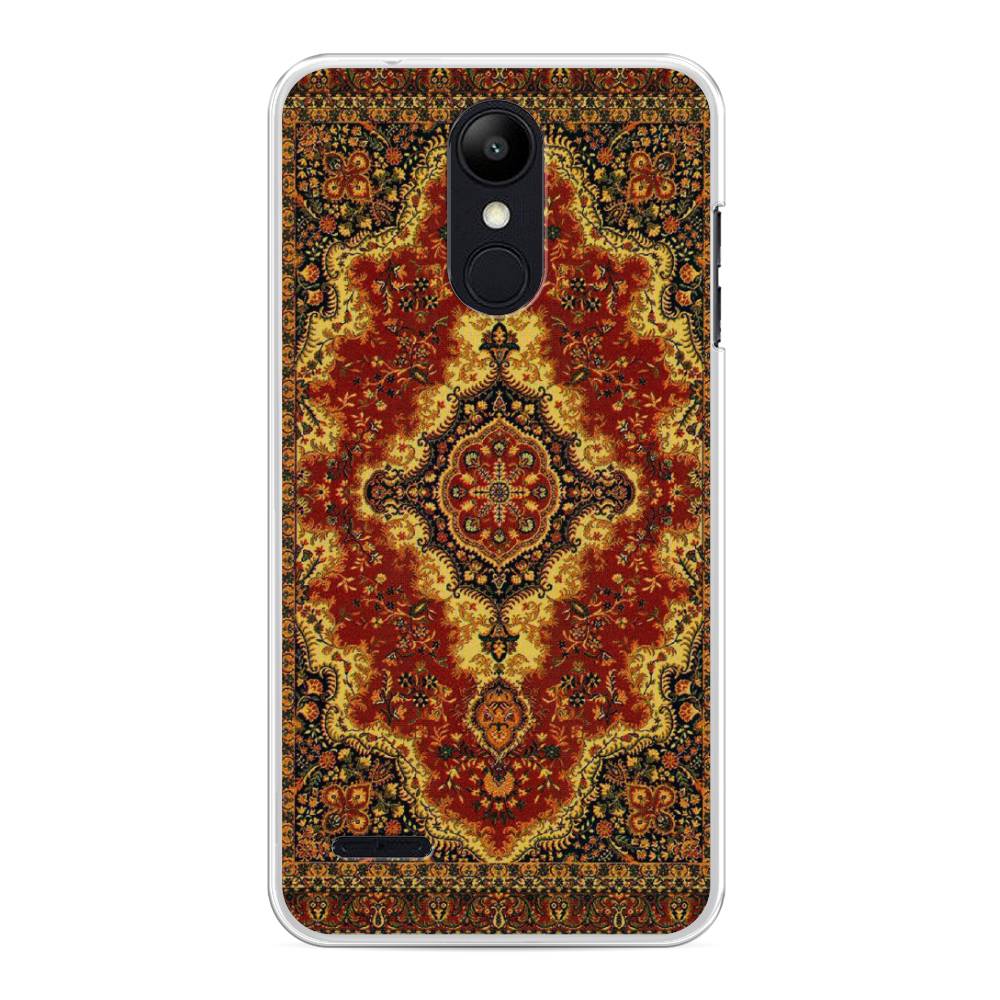 

Чехол на LG K8 "Ковер", Коричневый;золотистый;красный, 83750-3