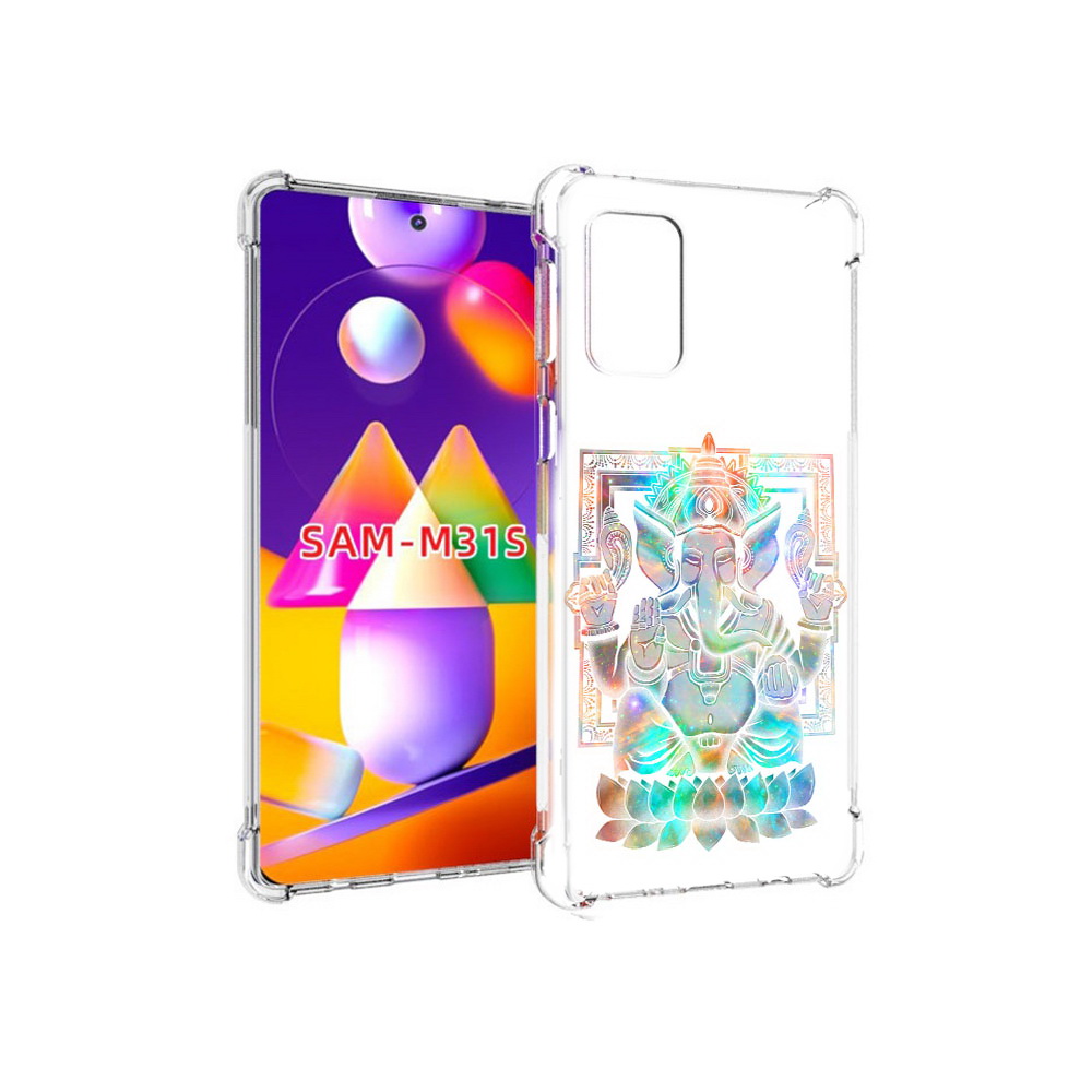 

Чехол MyPads Tocco для Samsung Galaxy M31s умный слон (PT152186.489.654), Прозрачный, Tocco