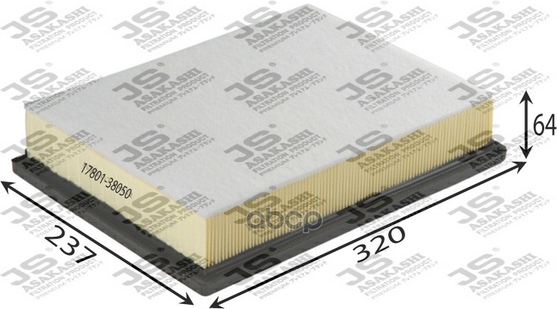 

Фильтр возд.toyota land cruiser prado/4runner 4,0 2009=>