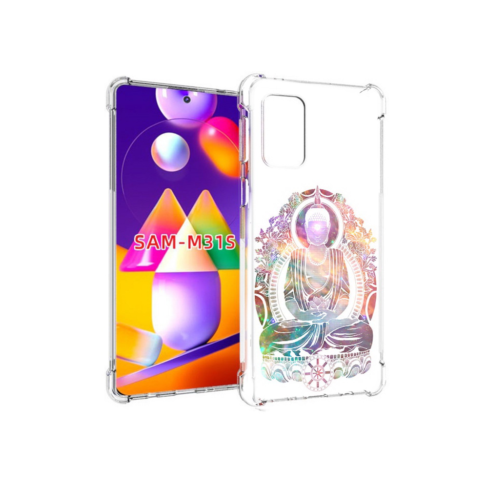 

Чехол MyPads Tocco для Samsung Galaxy M31s умный мужчина абстракция (PT152186.489.651), Прозрачный, Tocco