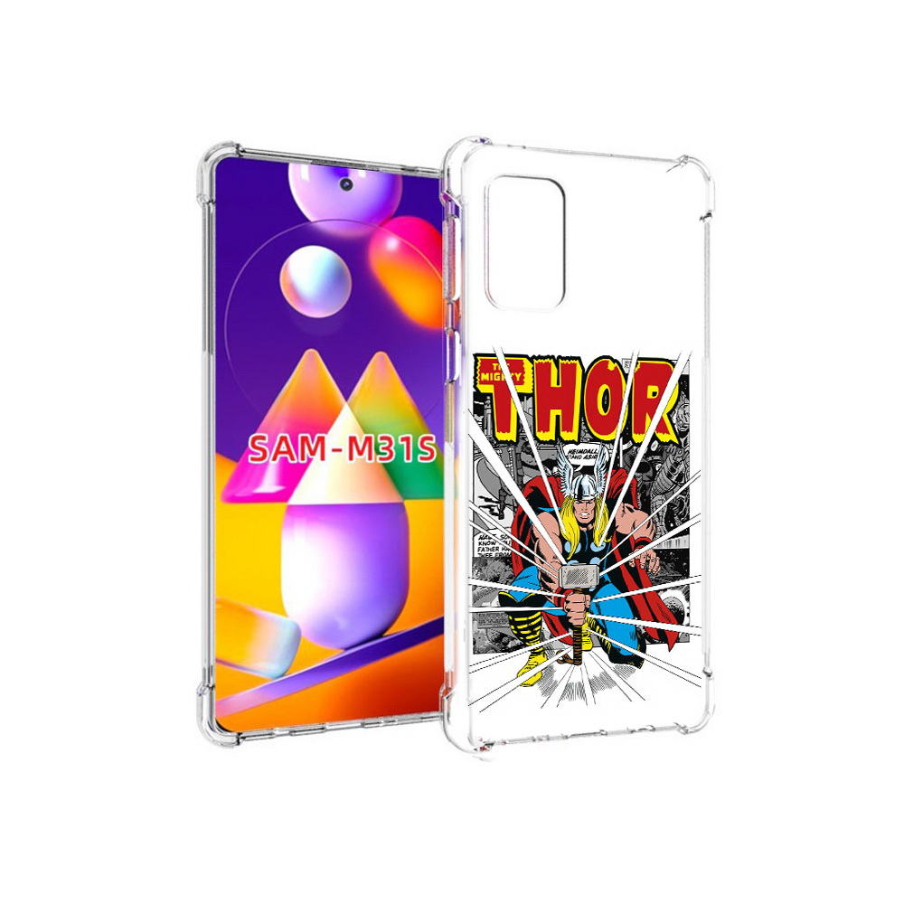 

Чехол MyPads Tocco для Samsung Galaxy M31s тор рисунок (PT152186.489.647), Прозрачный, Tocco