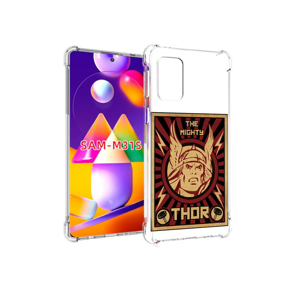 

Чехол MyPads Tocco для Samsung Galaxy M31s тор лицо (PT152186.489.646), Прозрачный, Tocco