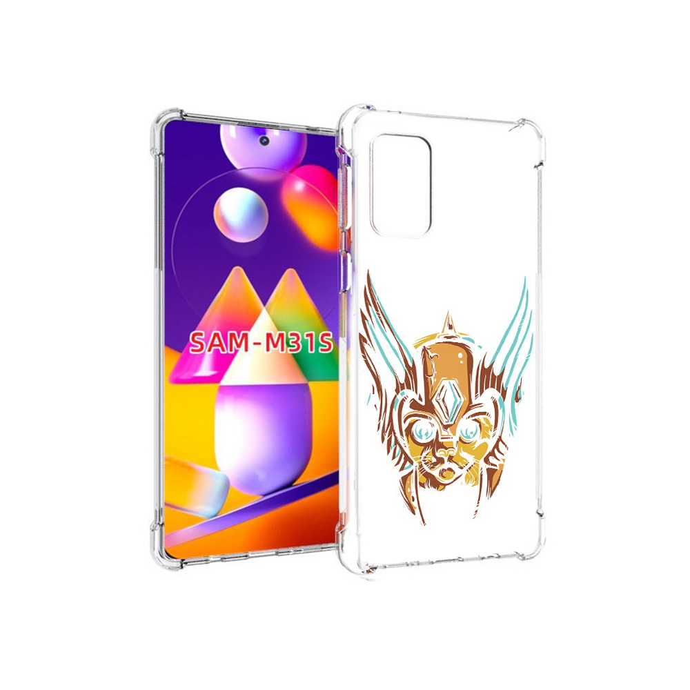 

Чехол MyPads Tocco для Samsung Galaxy M31s тор абстракция (PT152186.489.644), Прозрачный, Tocco