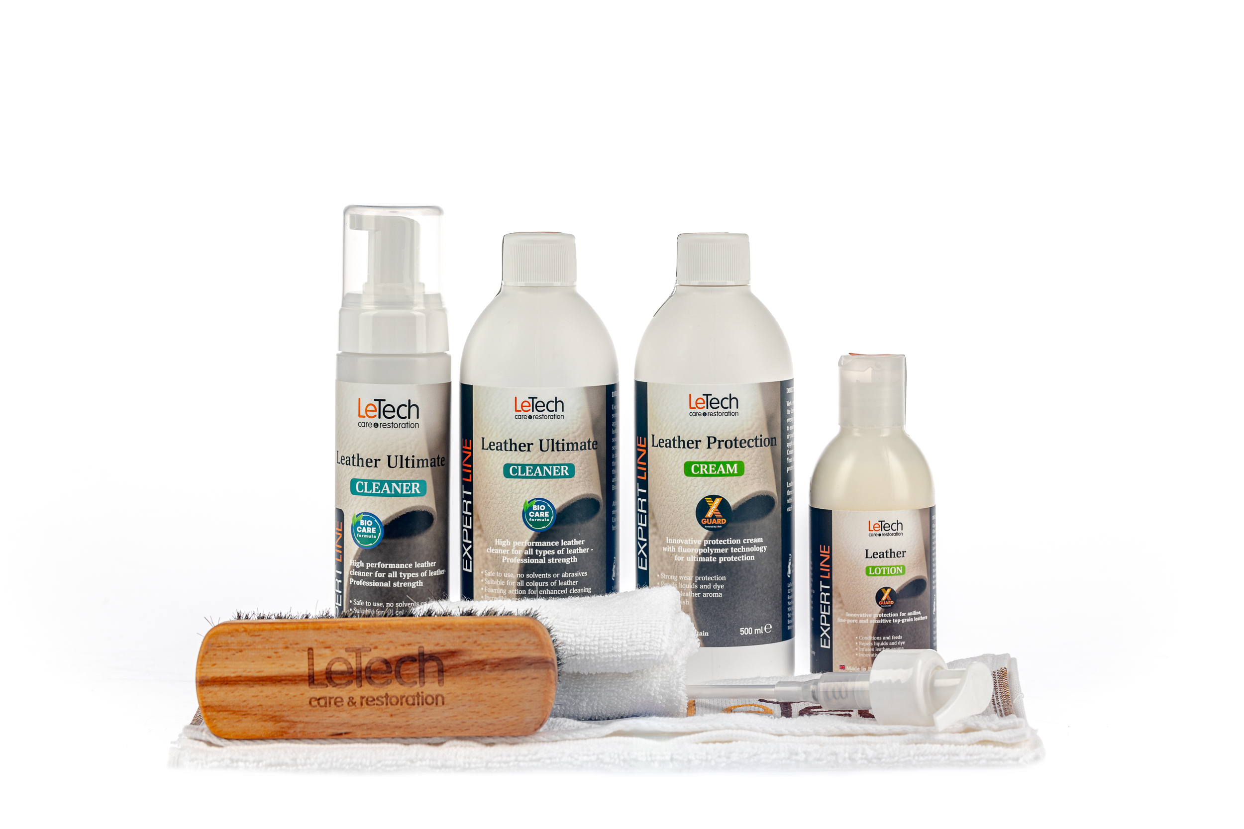 

Набор для ухода за кожей автомобиля, LeTech, Leather Care Kit ADVANCED / 10110500, Leather Care Kit