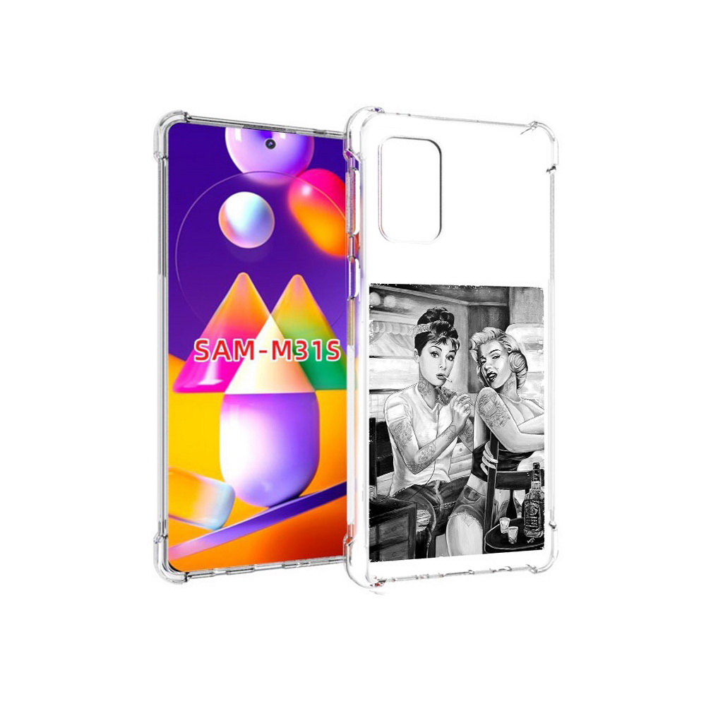 

Чехол MyPads Tocco для Samsung Galaxy M31s тату мастер (PT152186.489.637), Прозрачный, Tocco