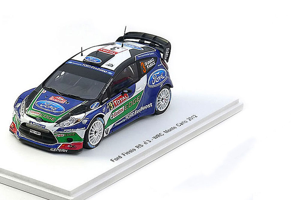 Модель коллекционная SPARK Ford fiesta rs wrc #3 monte carlo 2012 j.-m.latvala-m.anttila