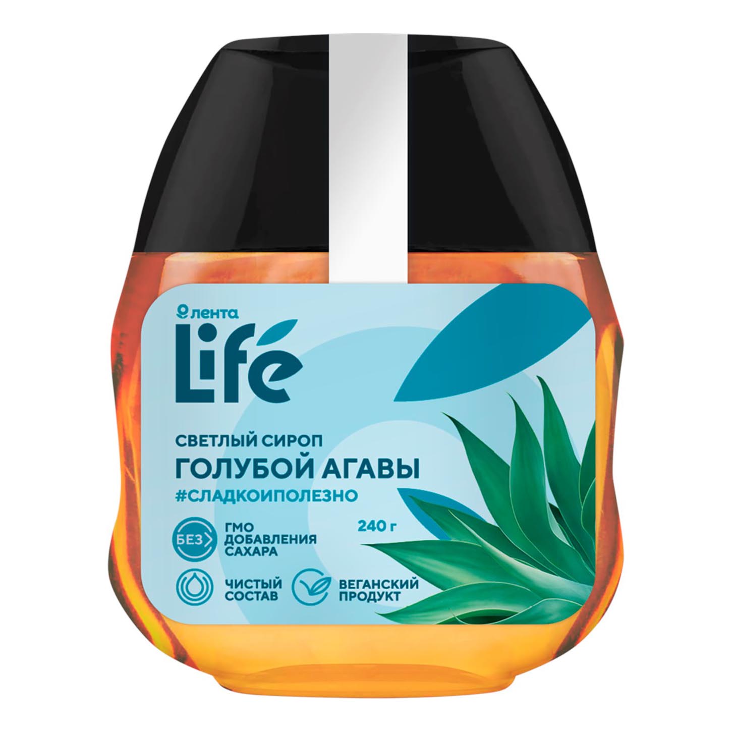 Сироп Лента Life из агавы светлый 240 мл