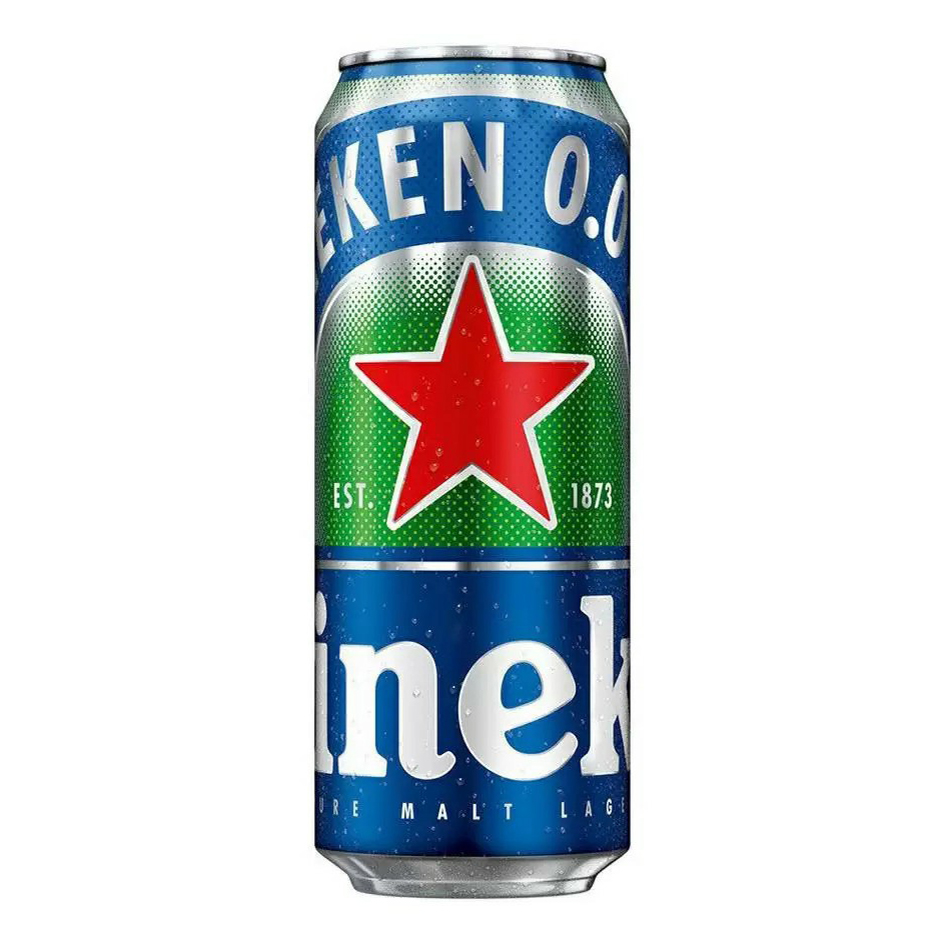 Пивной напиток безалкогольный Heineken светлый фильтрованный пастеризованный 0,33 л