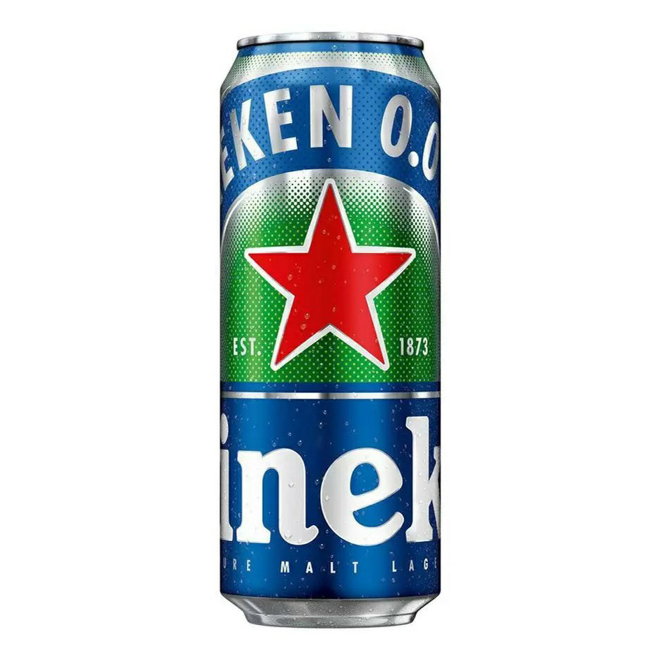 

Пивной напиток безалкогольный Heineken светлый фильтрованный пастеризованный 0,33 л