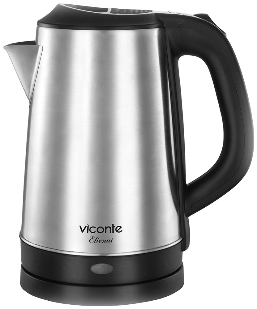 фото Чайник электрический viconte vc-3299 silver/black