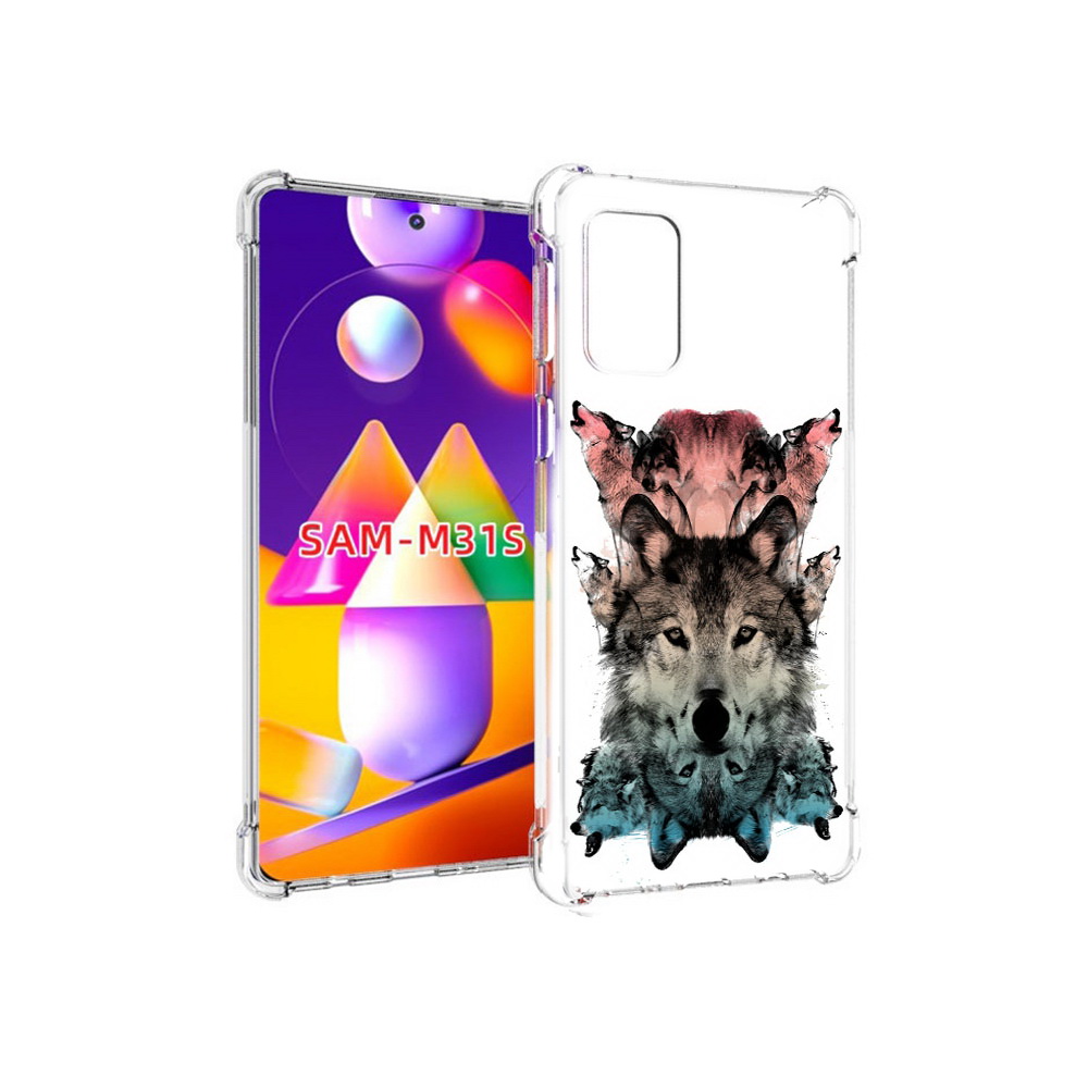 

Чехол MyPads Tocco для Samsung Galaxy M31s стая (PT152186.489.624), Прозрачный, Tocco