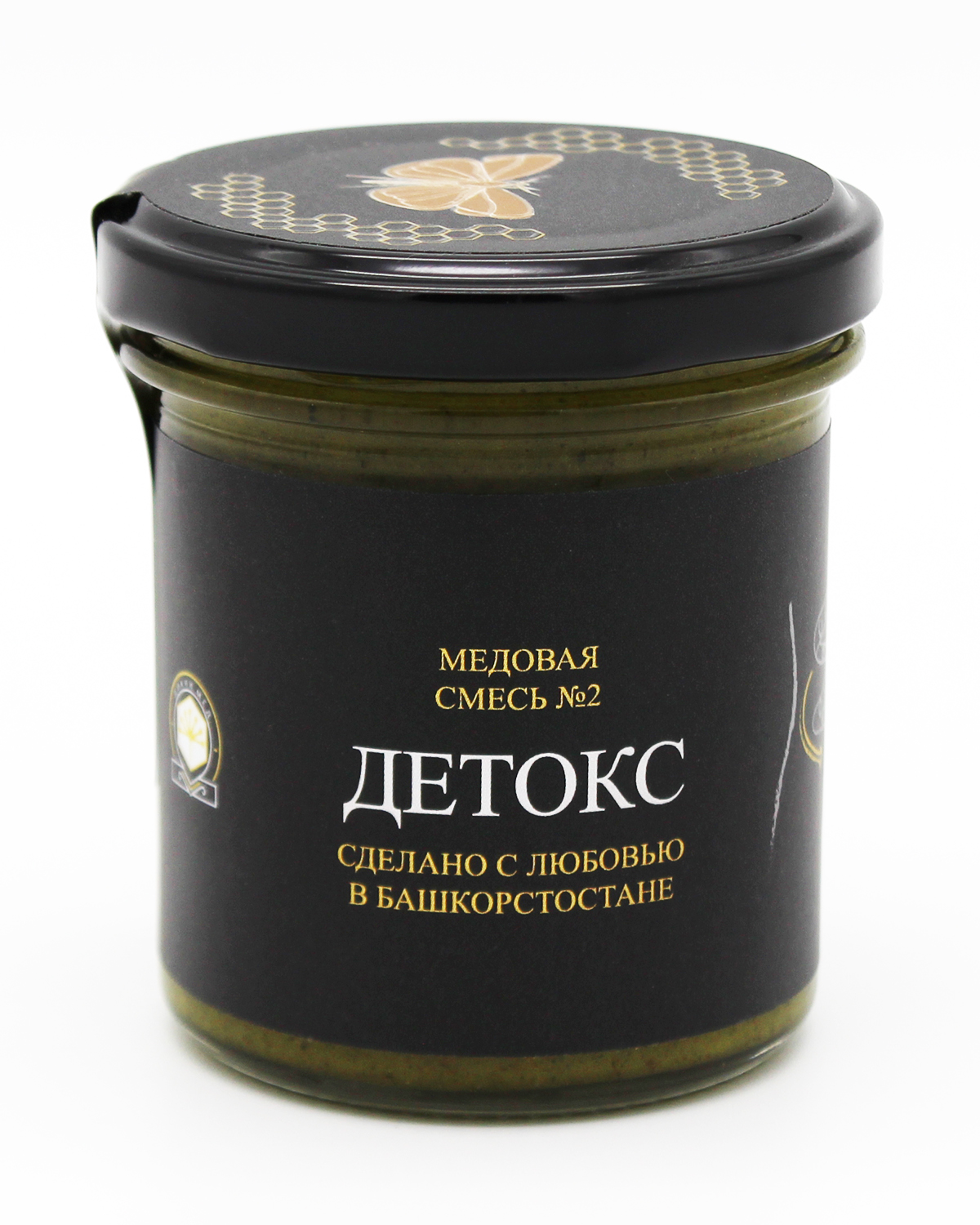 

Медовая смесь №2 Фабрика здоровья "Детокс" на восковой моли и листьях сенны, 200 гр., Пчелиные шедевры Башкирии