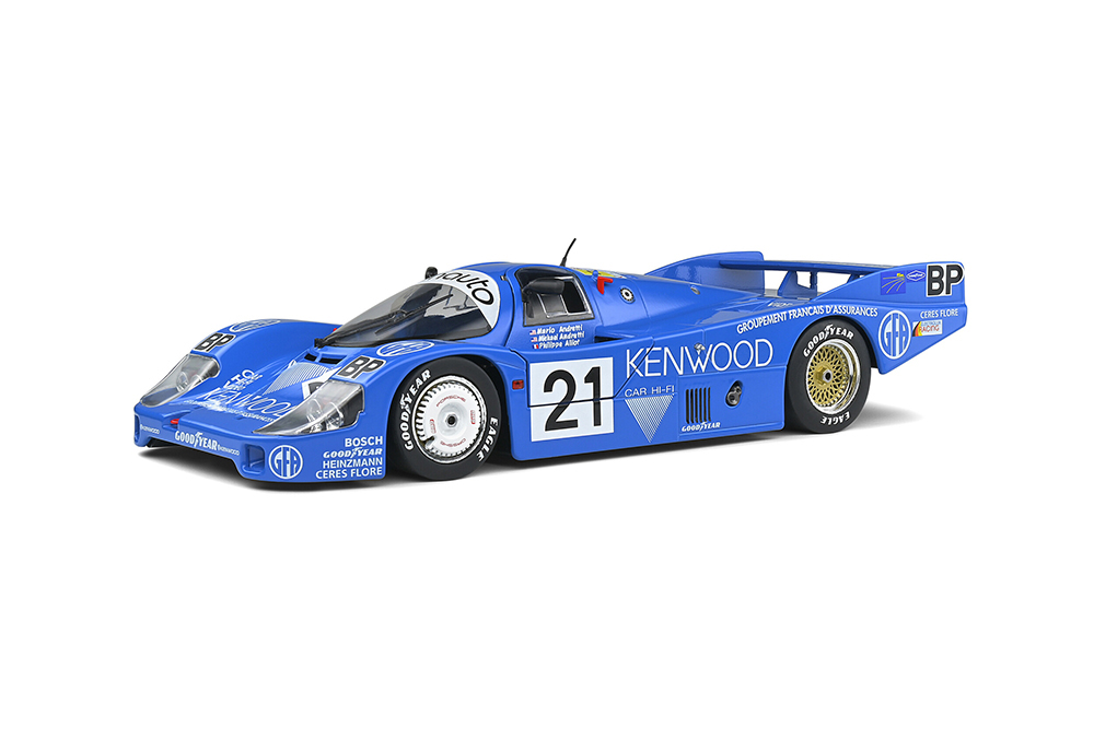 

Модель коллекционная SOLIDO Porsche 956LH no 21 24H le mans 1983, Синий