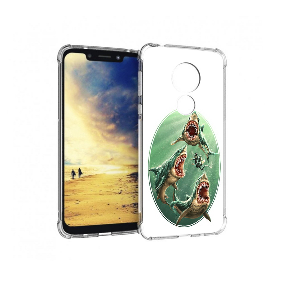 

Чехол MyPads Tocco для Motorola G7 Power синяя бездна (PT227059.362.600), Прозрачный, Tocco