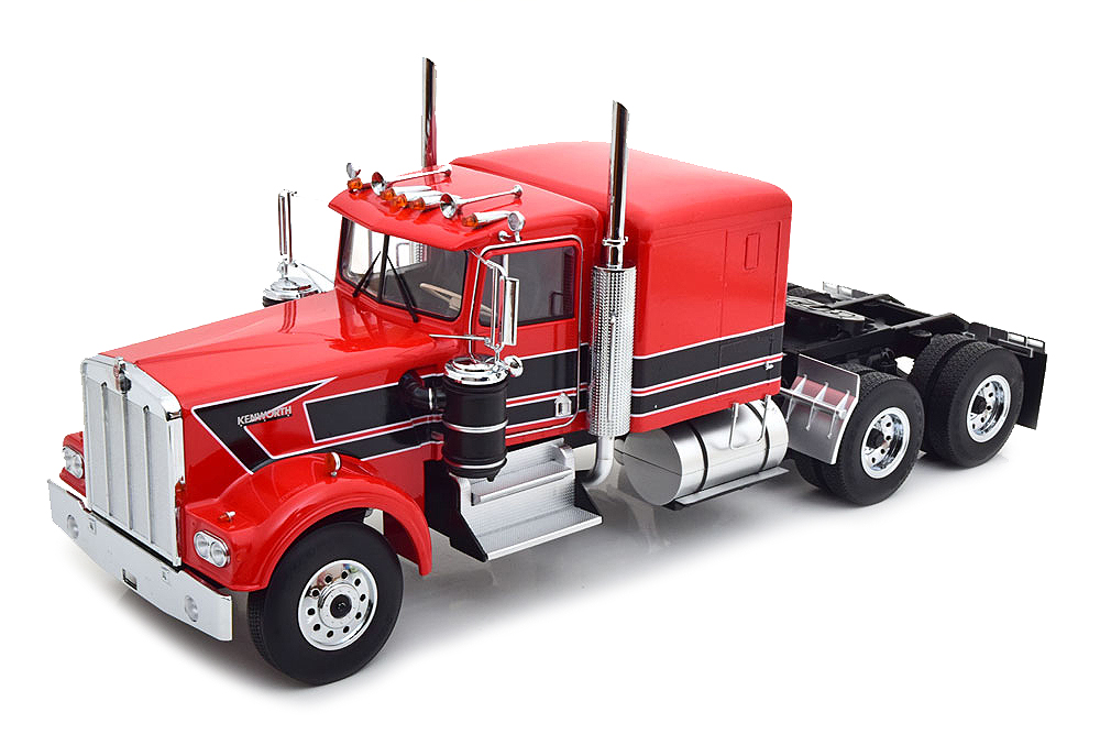 Модель коллекционная ROAD KINGS Kenworth W900 red/black / кенворт 900 красно-черный