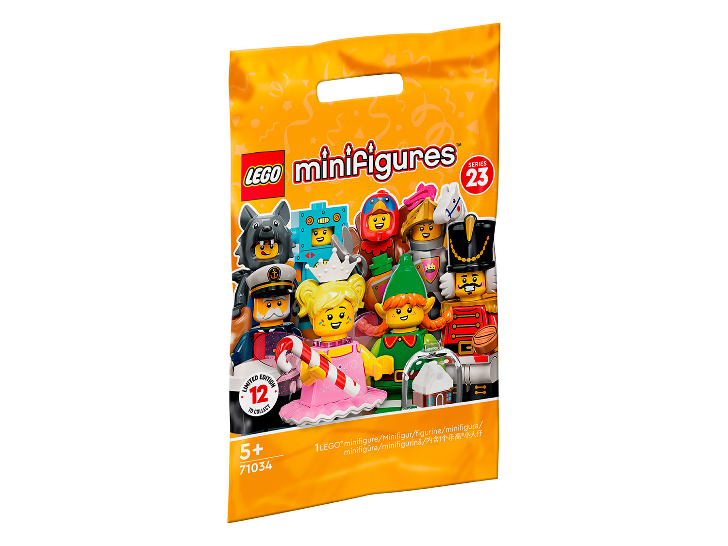 фото Конструктор lego minifigures 71034 серия 23, минифигурки, 8 деталей